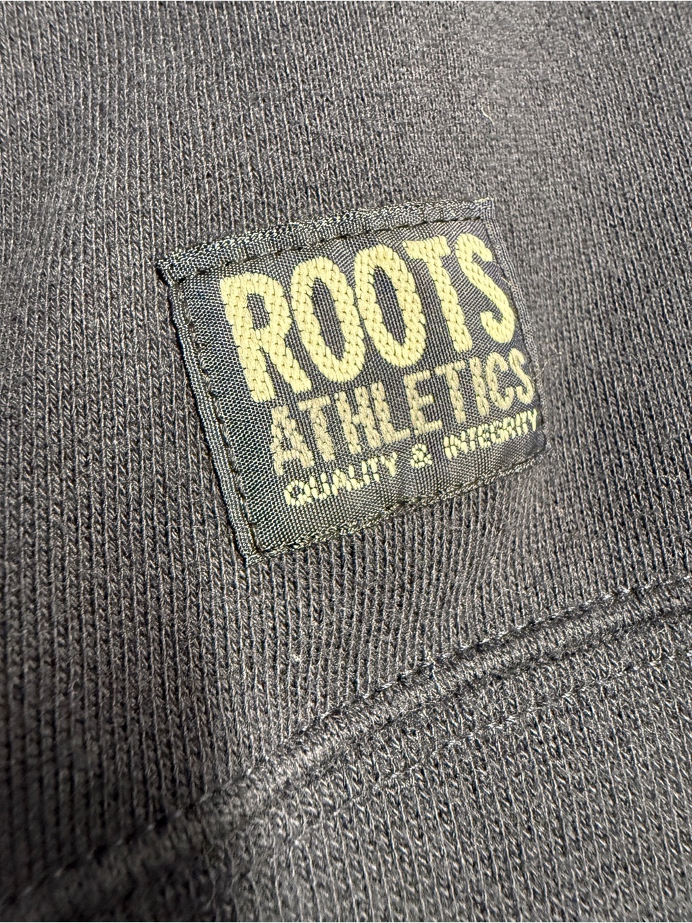 Roots Navy Half-Zip Pullover with Blue Logo - Picture 3 of 6